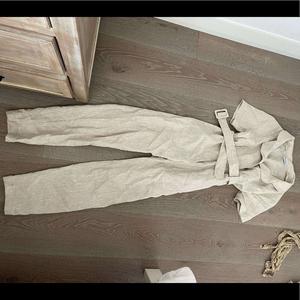 Sundays tan jumpsuit